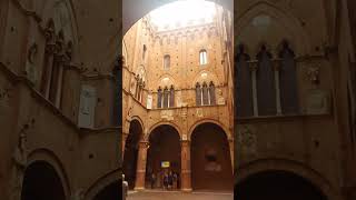 Mangia Tower of Siena Italy  Torre del Mangia di Siena [upl. by Schaab]