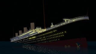 Roblox Titanic Sinking shipssandbox20shipbucket47 [upl. by Seedman352]