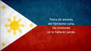 The Philippine National Anthem in EspañolEnglish amp Tagalog [upl. by Annekcm]