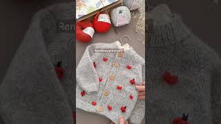 Hirkanin yapilisi quotKuzulu Hirkaquot kuzu yerine ugur bocegi ve kalp nakiş yapildiknitting embroidery [upl. by Eilloh]