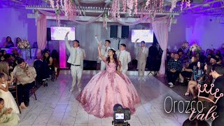 Hasta la RaÃ­z Natalia Lafourcade  QuinceaÃ±era Vals  Delilahâ€™s XV  Orozco Valâ€™s [upl. by Sabba]