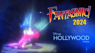 Fantasmic 2024  Hollywood Studios  Walt Disney World Full Show 4K [upl. by Bright396]