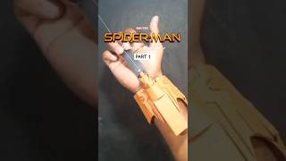 Iron SpiderMan Web Shooter  Diy Cardboard  Part 1 webshooter ytshorts spiderman [upl. by Shani]