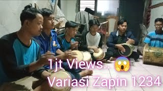 Latihan Marawis Pukulan Zapin Variasi 1234 [upl. by Ihcelek85]