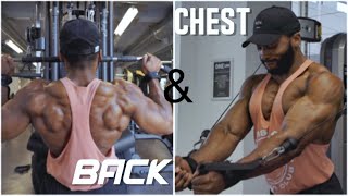 ULTIMATE CHEST AND BACK WORKOUT  Full Workout amp Top tips [upl. by Naelopan]