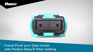 Future Proof your Data Center with Panduit Base8 Fiber Cabling [upl. by Pollack]