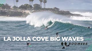 LA JOLLA COVE HISTORIC WAVES BOOMERS BOOMING DECEMBER 30 2023 [upl. by Latouche160]