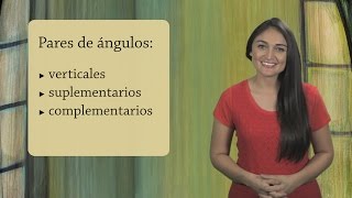 Ángulos Complementarios y Suplementarios  Geometría [upl. by Anirret]