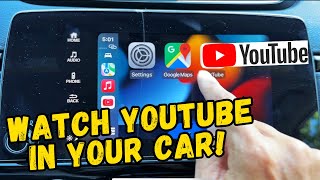 How to Watch YouTube on Apple CarPlay in ANY CAR 2023  No Jailbreak  TrollStore  CarTube [upl. by Einttirb]