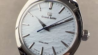 Grand Seiko Spring Drive Omiwatari SBGY007 Grand Seiko Watch Review [upl. by Nage]