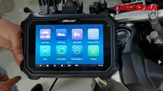 OBDSTAR MS80 Tutorials 2019 HONDA XADV All System Test [upl. by Jolee45]