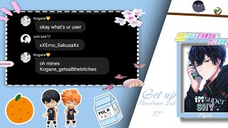 Super Shy    Haikyuu x NewJeans  Haikyuu texts kpop [upl. by Aidua424]