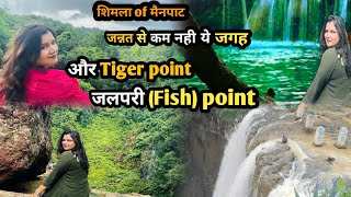 मछली point मैनपाट  Fish Point Mainpat Chhattisgarh Tiger Point Mainpat anamikaawadh vlog [upl. by Foulk]