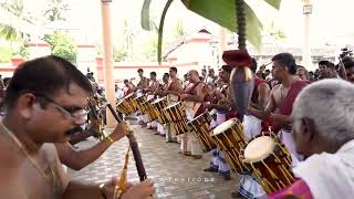 Pallavur Ezham Vilakku  Pandi melam  Chowalloor Mohana Warrier  Chendamelam [upl. by Nnyleimaj]