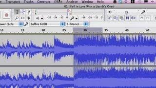 How to Fix the Quality of a Song With Audacity  Audio Recording [upl. by Alet]