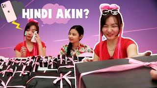 MYSTERY PINK BIRTHDAY GIFTS TO ALEXA  PART 7 quotPINKNAG LALARUAN AKOquot  Aurea amp Alexa WonderClips [upl. by Jensen]