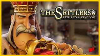 Lets Play The Settlers 7 Paths to a Kingdom  Campaign Mission 1 [upl. by Nnaul]