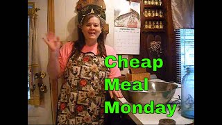 cheap meal Monday homestead Tessie Mobile Home Living [upl. by Yrnehnhoj]