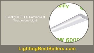 hykolity 4ft led commercial wraparound light [upl. by Groot]