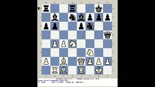 Erismann Peter vs Pelletier Yannick  Switzerland Chess 1993 [upl. by Nnyledam131]