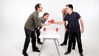 How to Play Flip Cup aka Flippy Cup  Drinking Games [upl. by Aleta]