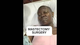 Mastectomy Surgery was a success 🙏🏾 stage3 tnbc cancer love viralshorts ytshorts [upl. by Fredela935]