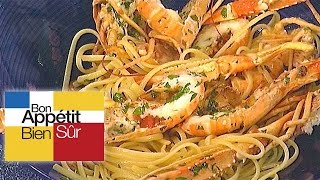 Tallerines aux langoustines Recette [upl. by Sallyanne742]