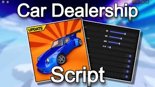 Car Dealership Tycoon Script  Auto Sell Auto Buy Auto Fire Quest [upl. by Nywled]