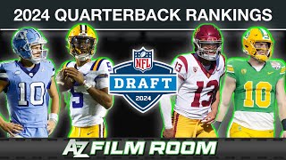 Ranking Every QB in the 2024 NFL Draft [upl. by Larrisa]