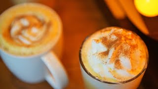 Pumpkin Spice Latte At Starbucks Curly Tales [upl. by Laurita527]