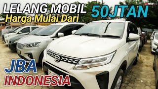 LELANG MOBIL JBA HARGA MULAI DARI 50JTAN [upl. by Anaihsat]