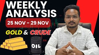 Next week Gold  xauusd  and crude oil target Forex trading XAUUSD analysis forex Gold analysis [upl. by Ahsiled693]