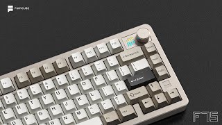 Introducing the FURYCUBE F75 – our first aluminum mechanical keyboard with HMX switches [upl. by Dorison]