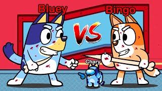 BLUEY vs BINGO Among Us [upl. by Rimaj]