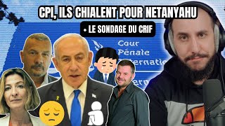 CPI ils CHIALENT pour NETANYAHU  Le sondage du CRIF [upl. by Anayik]