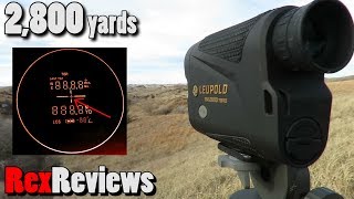 Ranging 2800 yds for 500 Leupold RX2800 Rangefinder  Rex Reviews [upl. by Acalia778]