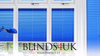 How to Install Perfect Fit Pleated Blinds – Blinds4UK [upl. by Galitea]