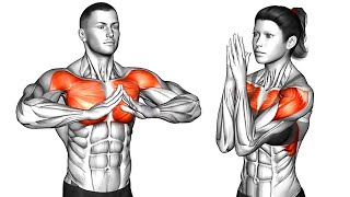 5 Min Exercises For Chest Fat [upl. by Naves]