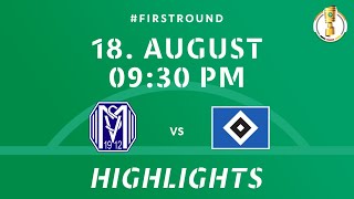 DFBPokal 202425 Round 1  SV Meppen vs Hamburger SV  DFB Pokal Highlights  August 18 2024 [upl. by Ruthy9]