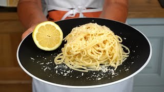 Spaghetti al Limone Pronti in 10 Minuti  Ricetta Facile e Gustosa  Spaghetti with Lemon Easy [upl. by Sammer853]