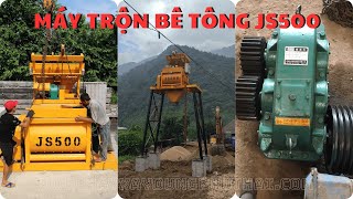 Công ty Phú Thái Cung Cấp Linh Kiện  Phụ Tùng Máy Trộn Bê Tông JS500 JS750 JS1000 Chính Hãng [upl. by Timofei]