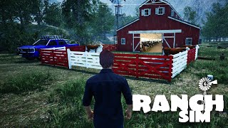 WE MADE AN AUTOMATIC COW FARM IN RANCH SIM  MALAYALAM ​ abitbeast GTXBRooKS cjncreations [upl. by Etnahsa]