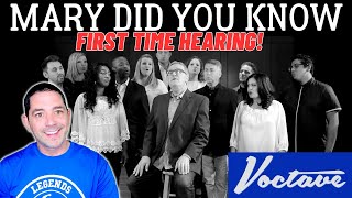 WOW Voctave Reaction Video  Mary Did You Know  Feat Mark Lowry [upl. by Woods]