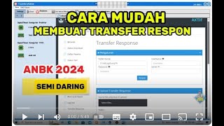 CARA MEMBUAT TRANSFER RESPON ANBK SEMI ONLINE 2024 anbk anbksemionline [upl. by Melvina161]