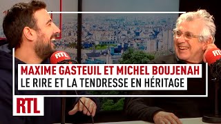 Maxime Gasteuil et Michel Boujenah  le rire de génération en génération [upl. by Anewor]