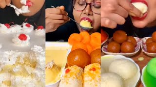 MUKBANGERS SPICEFOODIE DARLINGSUKU ASMR  ASMR SWEET DELIGHT COMPILATION 😊 [upl. by Ddene]