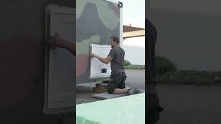 EXPEDITIONSKABINE selber bauen  Fenster amp Türen einbauen 🛖 ExMo 🚛🌴🗺 OUTBOUND MOTORHOME [upl. by Ydde]