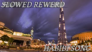 HABIBI  SLOWED REWERD SONG [upl. by Zetnwahs196]