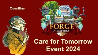 FoEhints Care for Tomorrow Event 2024 Questline in Forge of Empires [upl. by Cestar]