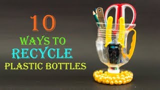 10 Creative Ways to Reuse and Recycle Plastic Bottles [upl. by Bena]